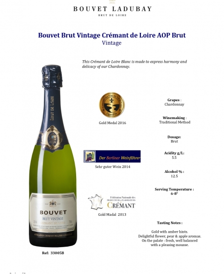 Bouvet Ladubay Cremant Vintage 0,75 l